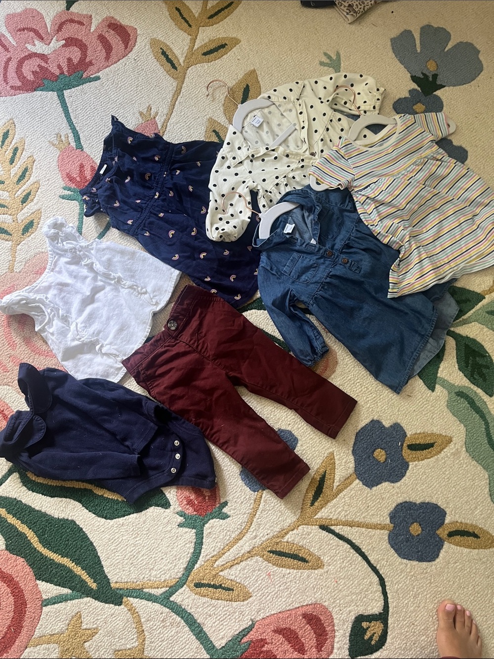 Baby girl 6-12 month old navy / baby gap bundle - Picture 2 of 5
